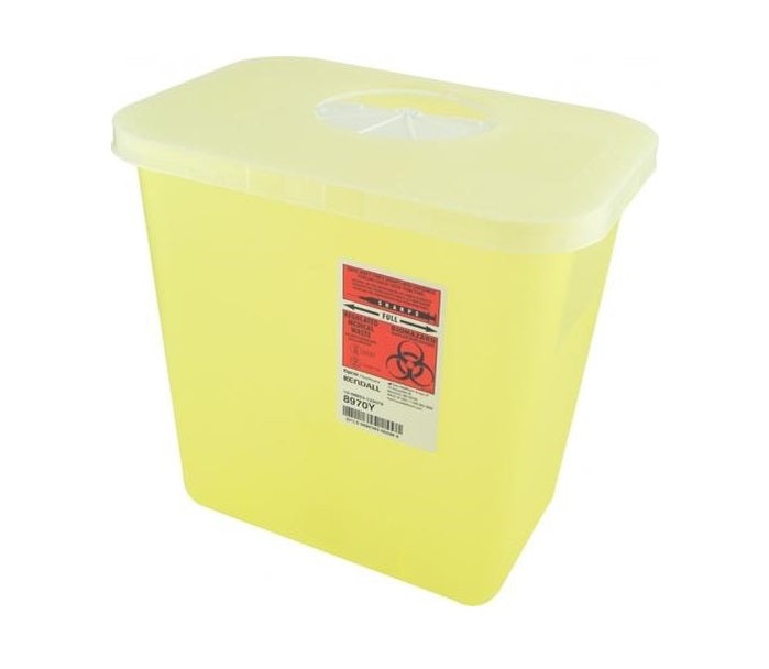 Sharps Collector, 2 Gallon, Yellow
