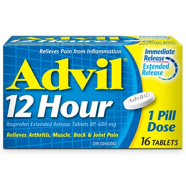 Advil: 12 Hour 600mg