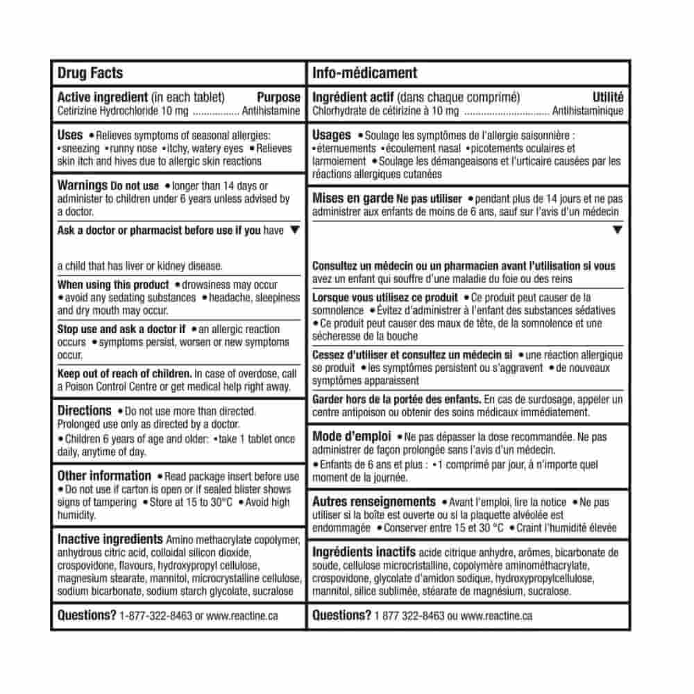 Children's Fast Melt 24 Hour Allergy Relief 10 mg