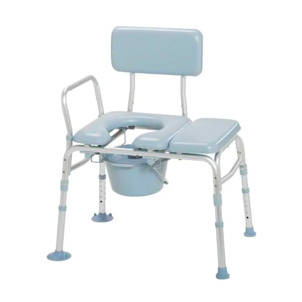 Drive Combination Padded Transfer Bench/Commode