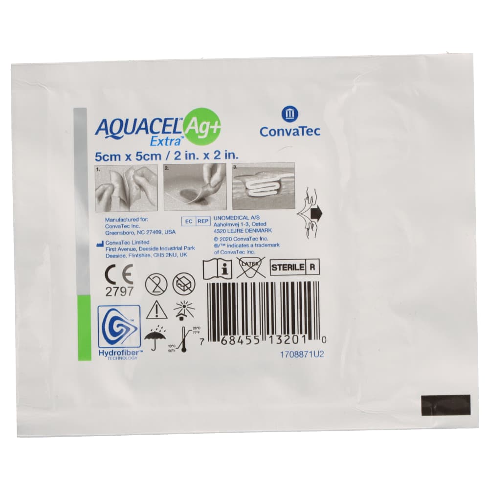 ConvaTec 3862703 Aquacel Ag+ Extra Dressing
