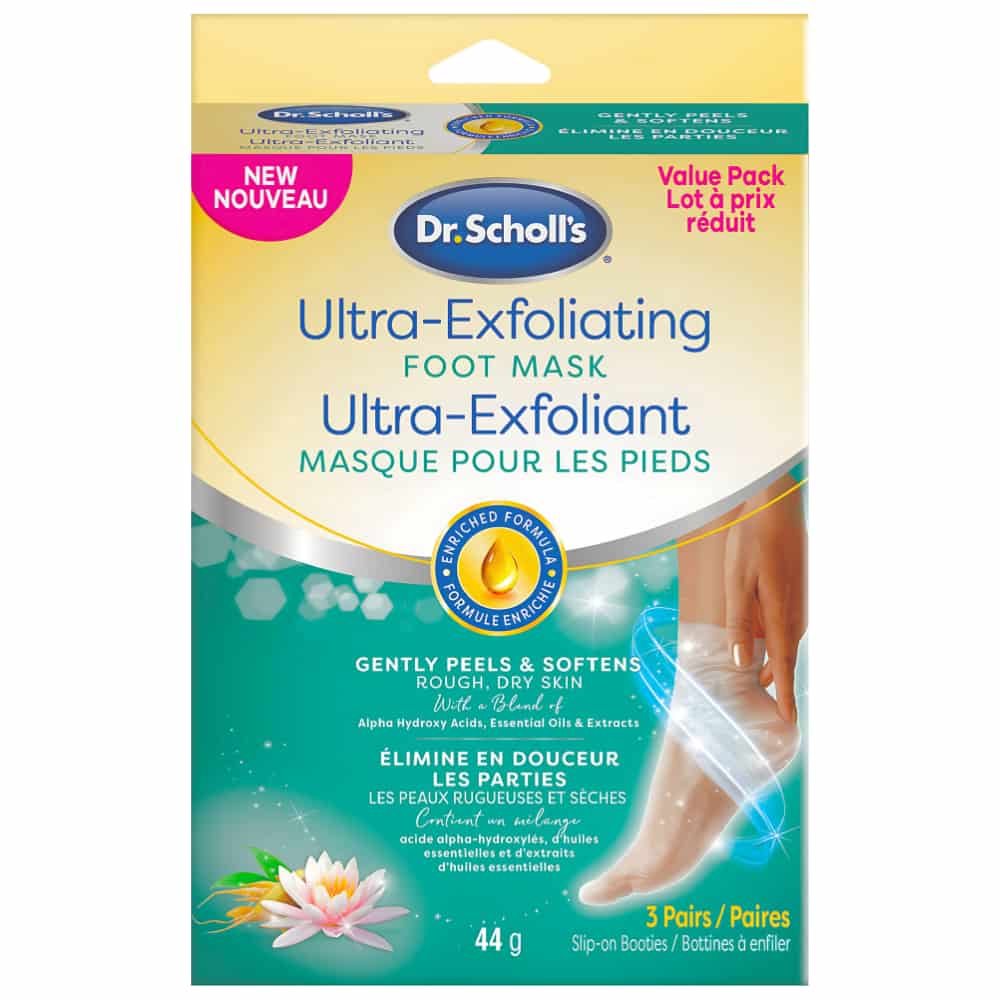 Dr. Scholl's Ultra Exfoliating Foot Mask - 3 pairs