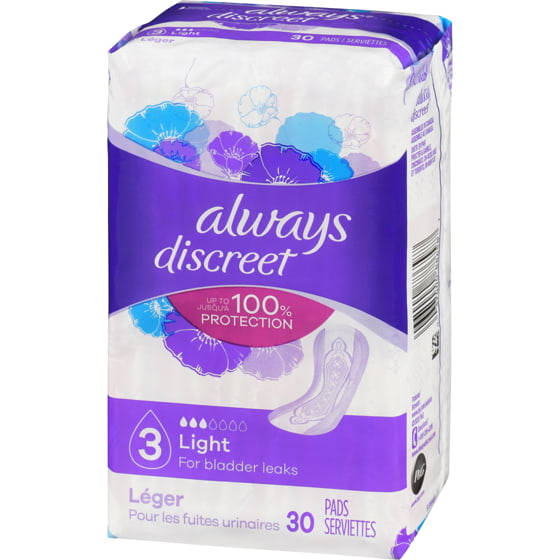 Always Discreet Liners Ultra Thin Regular Length - 30s