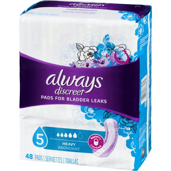 Always Discreet Pads Maximum Regular Length - 48s