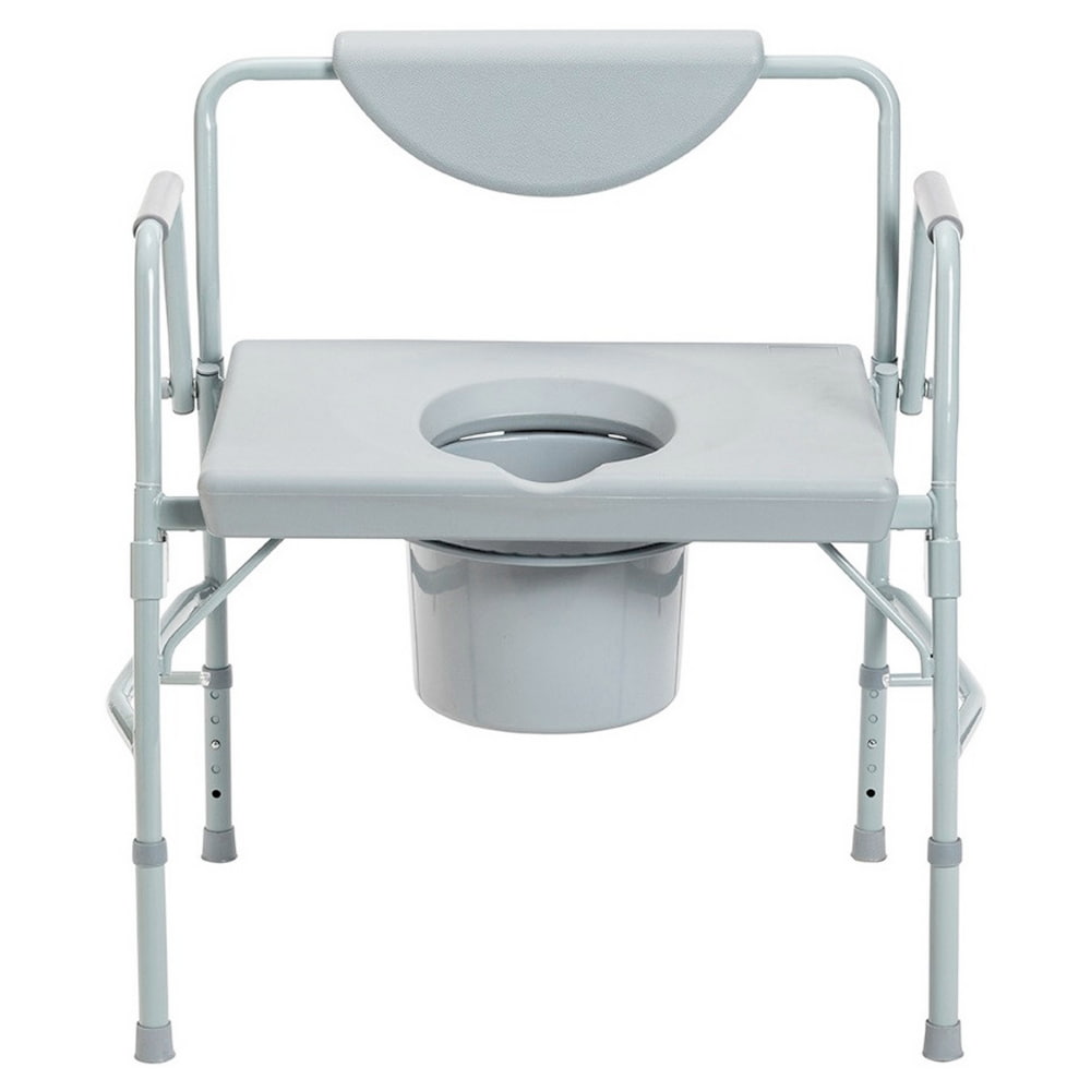 Drive Deluxe Bariatric Drop-Arm Commode