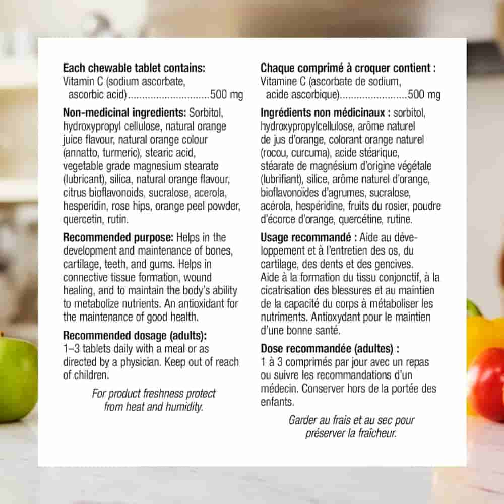 Chewable Vitamin C Natural Orange