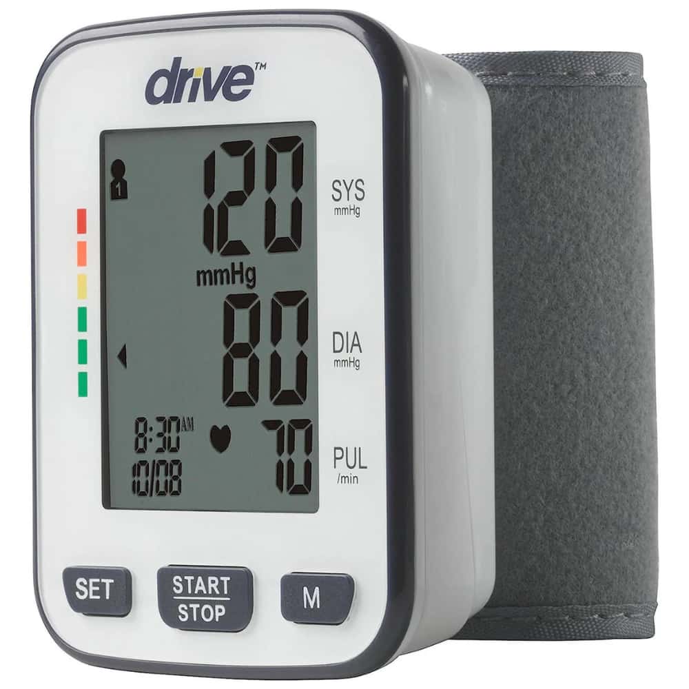 Deluxe Automatic Blood Pressure Monitor, Wrist