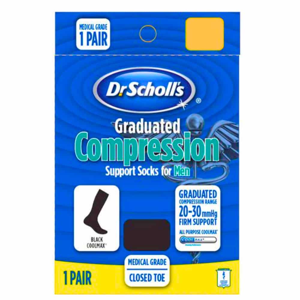 Men's Medical Grade Coolmax Firm Compression Socks
