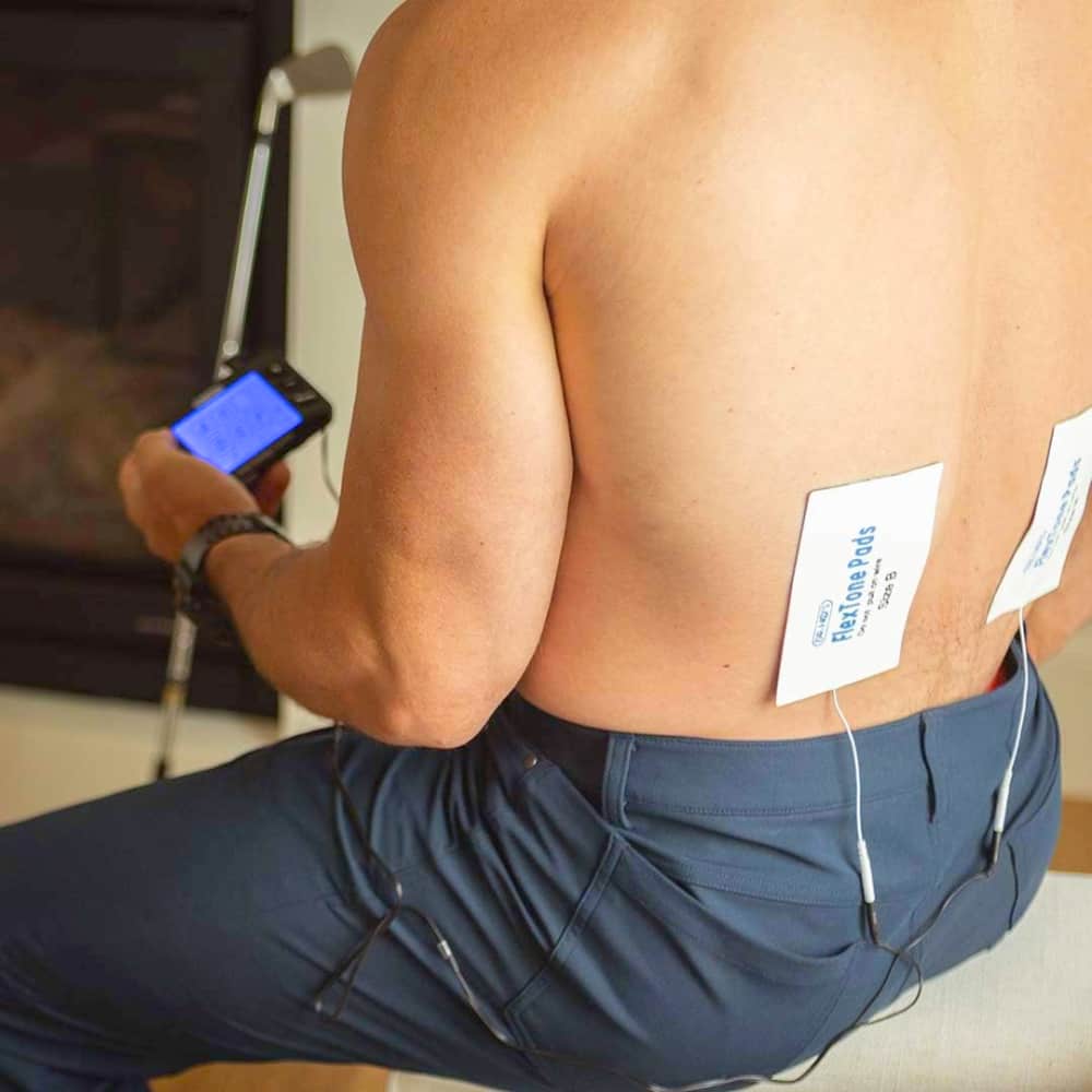 DR-HO'S Pain Therapy System Pro Ultimate Pkg T-E-N-S Unit Foot Pads Belt Heat Pad