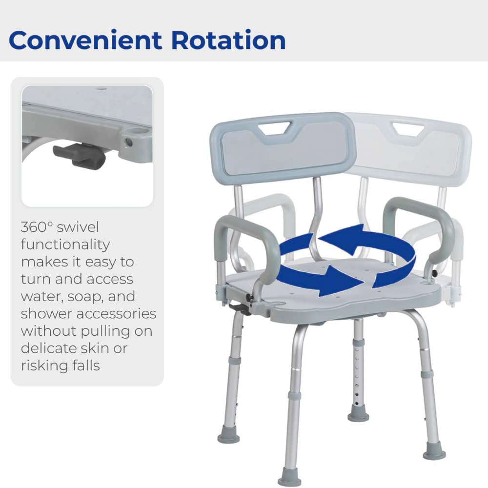 Drive 360 Degree Rotation Bath Chair