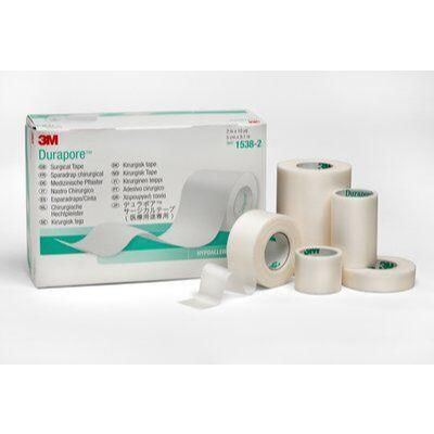 3M Durapore™ Surgical Tape, 1" (Box 12 pcs)