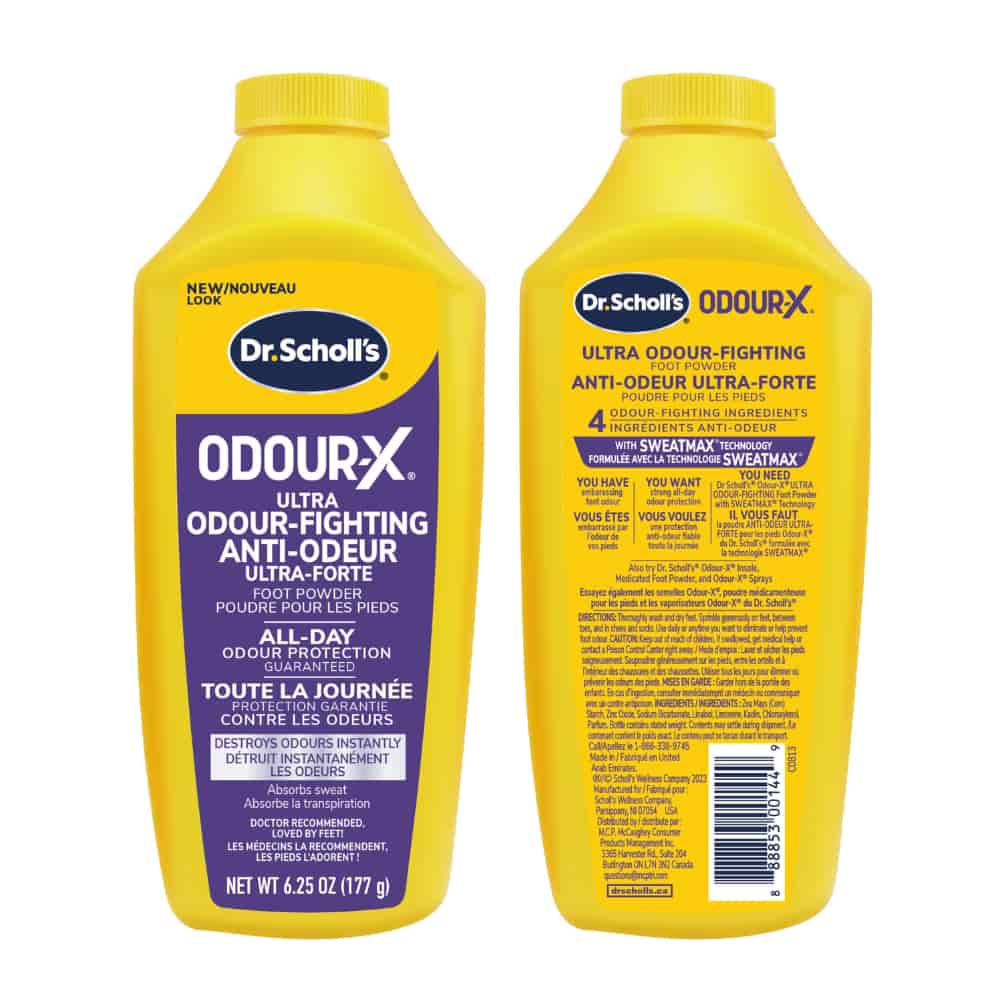 Dr. Scholl’s® Odour Destroyers® Odour-Fighting Foot Powder