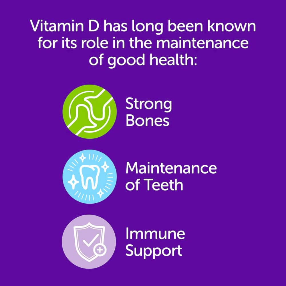 Ddrops Booster Liquid Vitamin D3 - 100 Drops