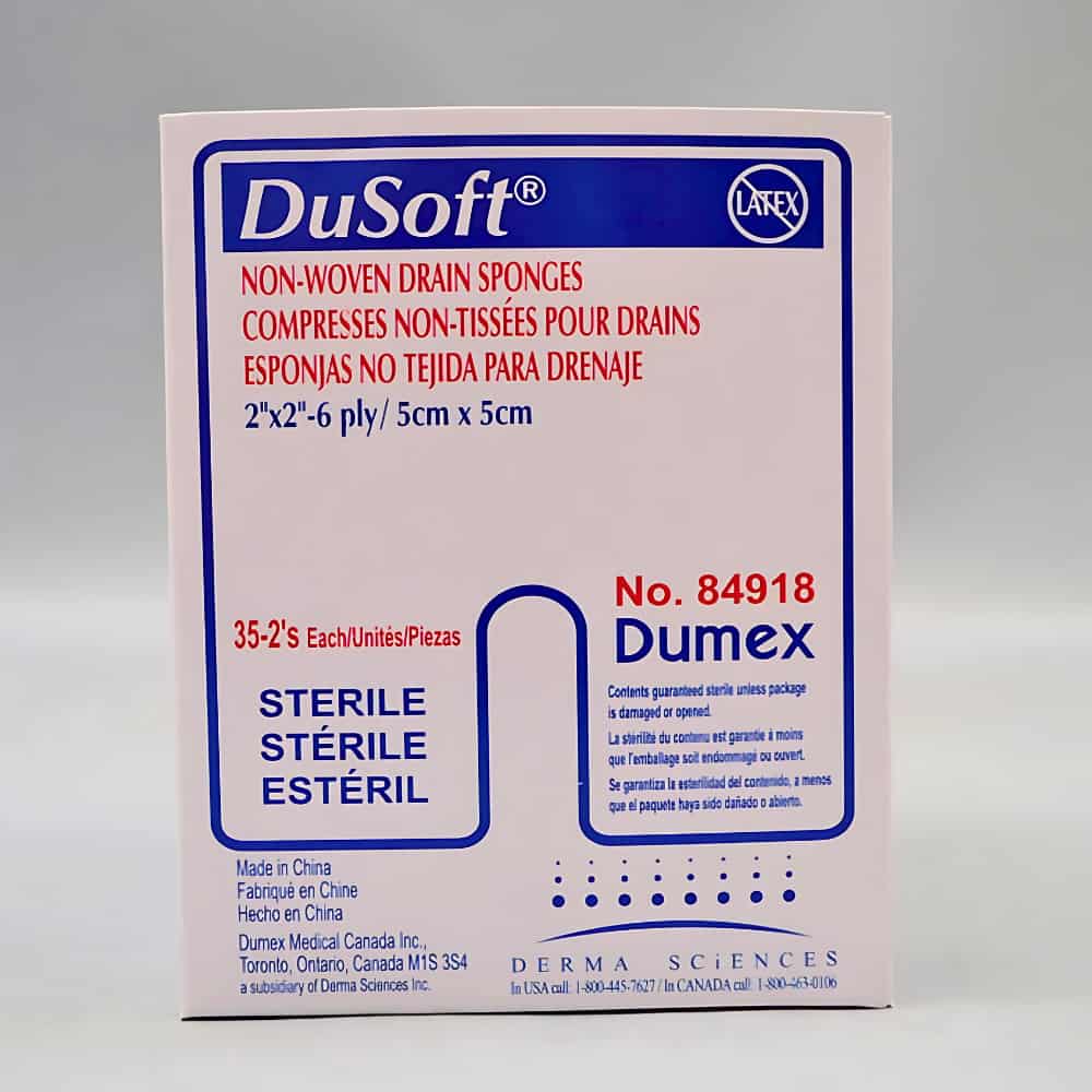 Derma DuSoft Non-Woven Sponge (Case 10 of 200 pcs)