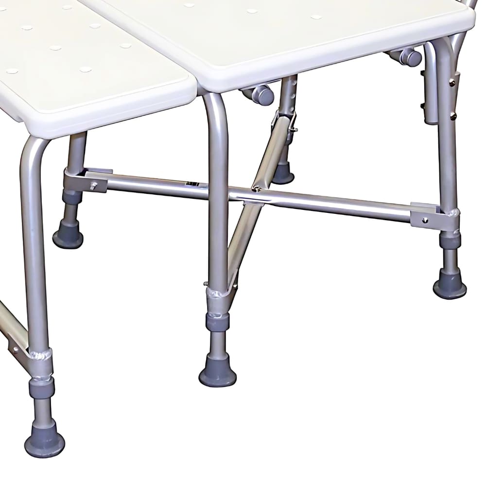 Deluxe Bariatric Transfer Bench with Cross-Frame Brace
