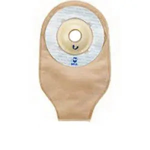 Bx/10 Marlen Ultralite One-Piece Pre-Cut Drainable Pouch With Skin Shield Deep Convex Adhesive Skin Barrier And Kwick-Klose And Tradell Fasternet 1" Opening, 9" L X 5-3/4" W, Transparent, 16Oz, Odor-Proof (Non-Returnable)