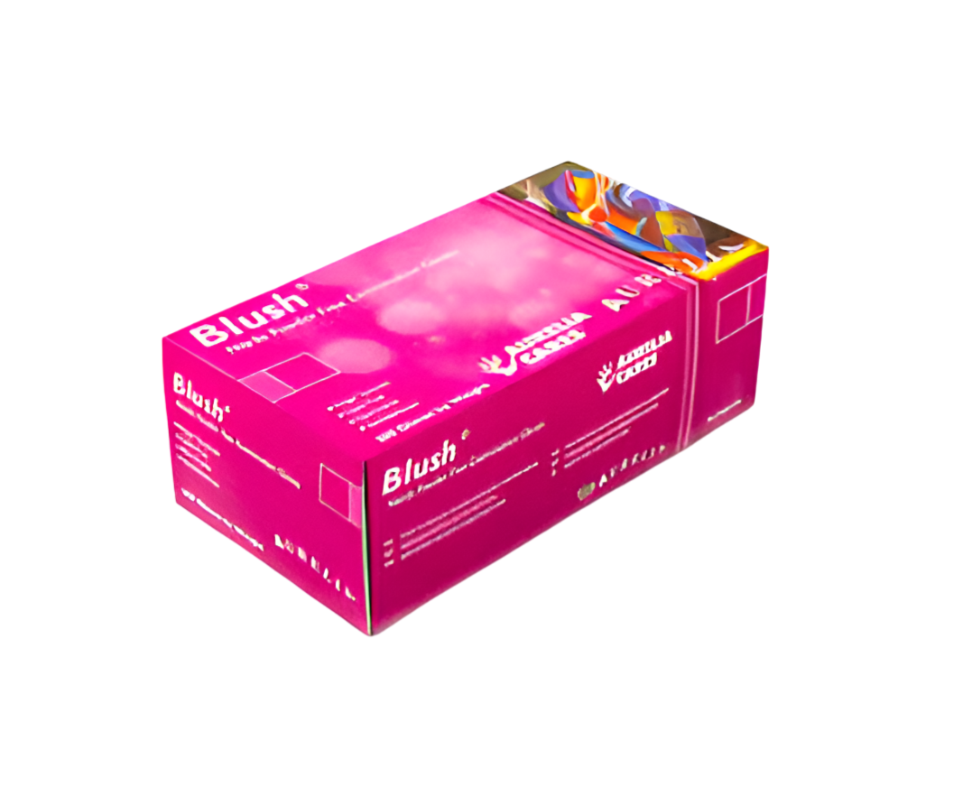 Gloves, Nitrile Powder Free, (Aurelia Blush) Pink, Extra Small - 200/Box