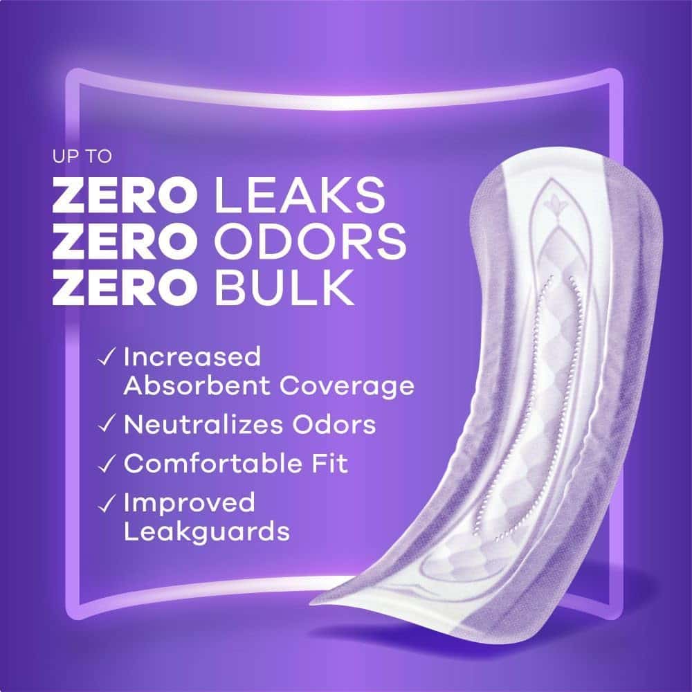 Always Discreet Incontinence Pads - Long - Moderate - 54's