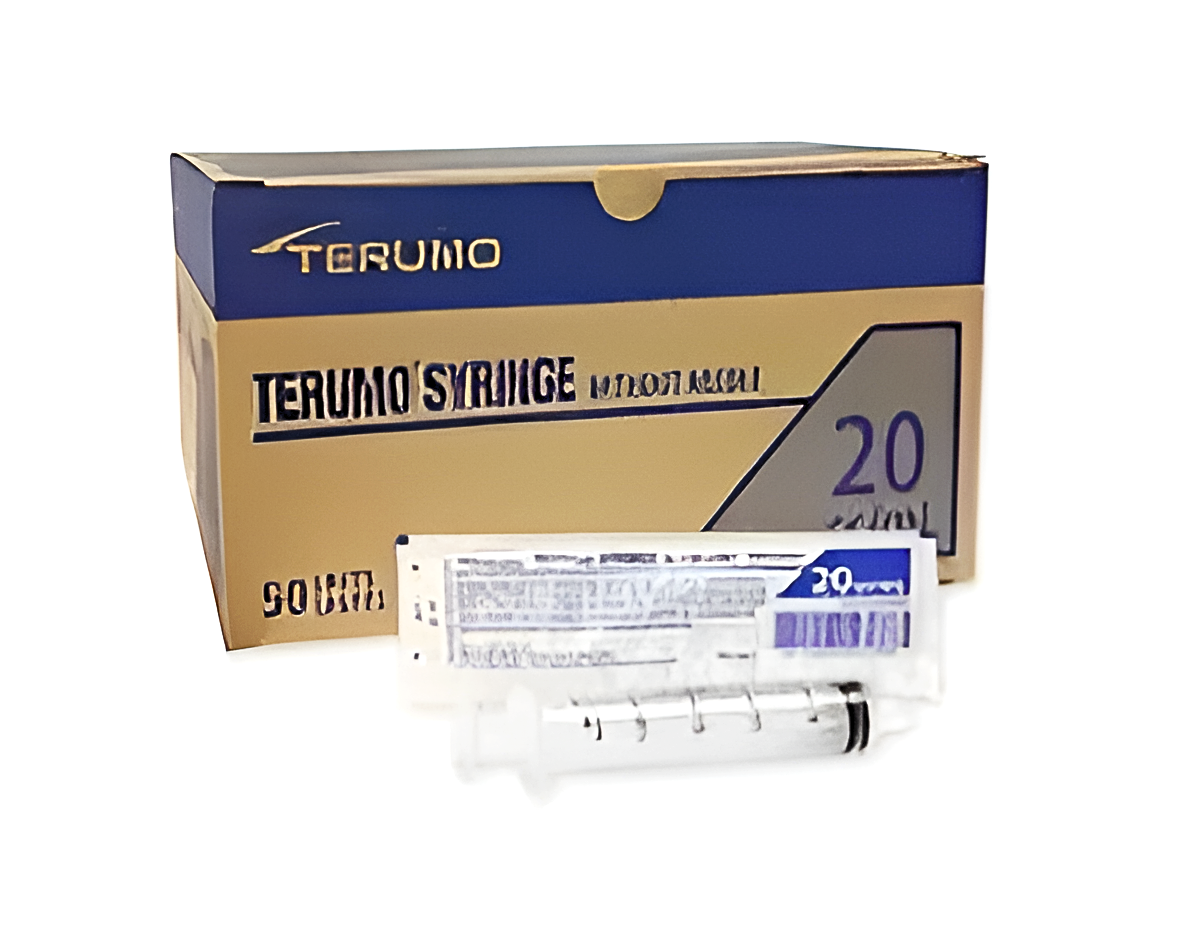 Terumo 20cc Luer Lock Syringe - 50/Box