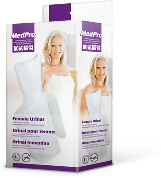 AMG FEMALE URINAL RETAIL PKGAMG FEMALE URINAL RETAIL PKG