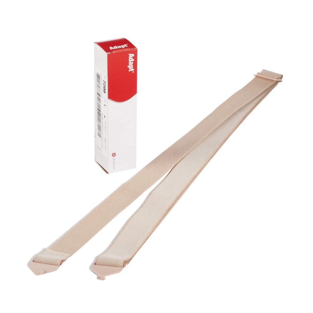 Adjustable ostomy belt for comfort