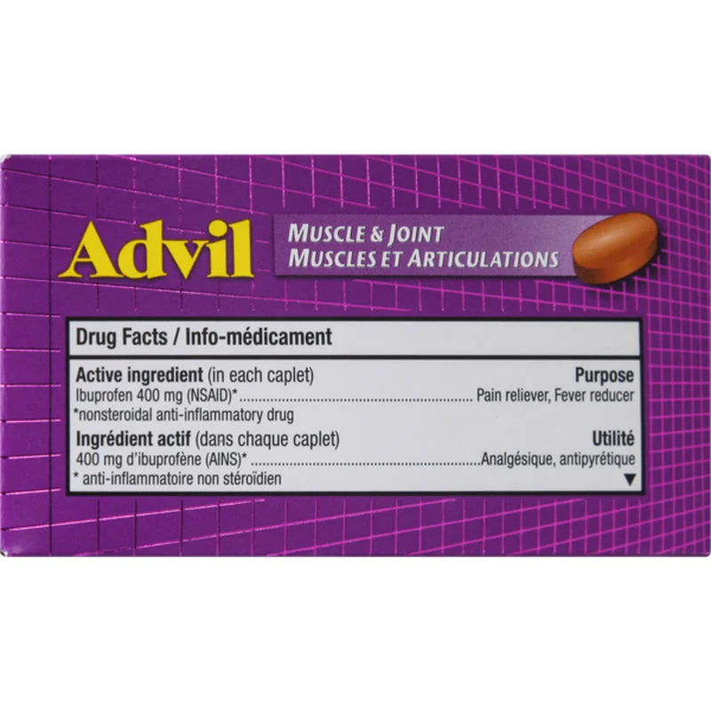 Advil Muscle & Joint Caplets - Extra Strength - 72s