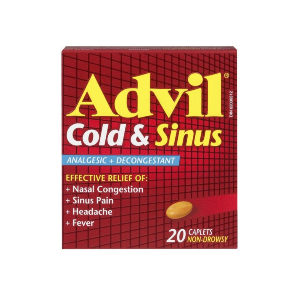 Advil Cold & Sinus Caplets - 20's