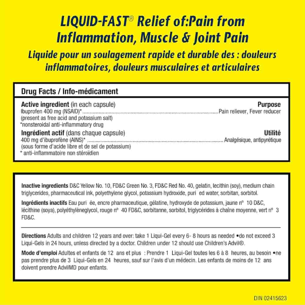 Advil Liqui-Gels for Joint Pain 45 Count