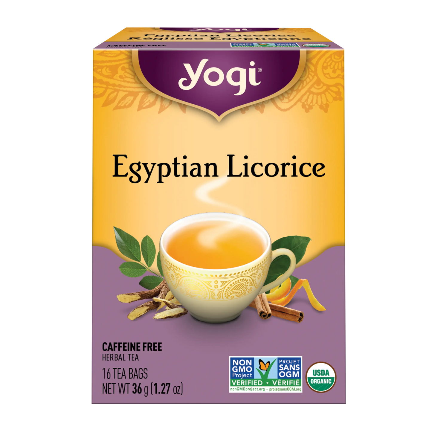 Yogi Tea - Egyptian Licorice - 16's