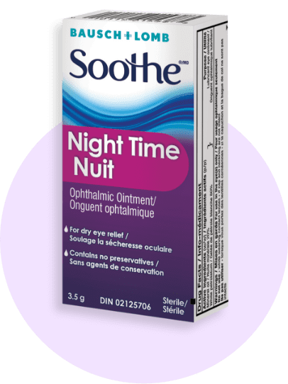 Bausch + Lomb Soothe Night Time Ophthalmic Ointment - 3.5g