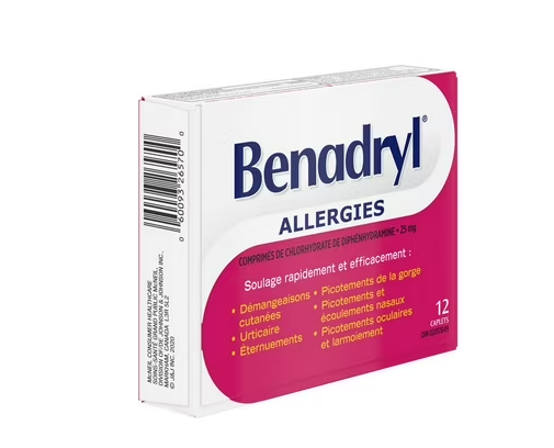 Benadryl Allergy Caplets - 12's