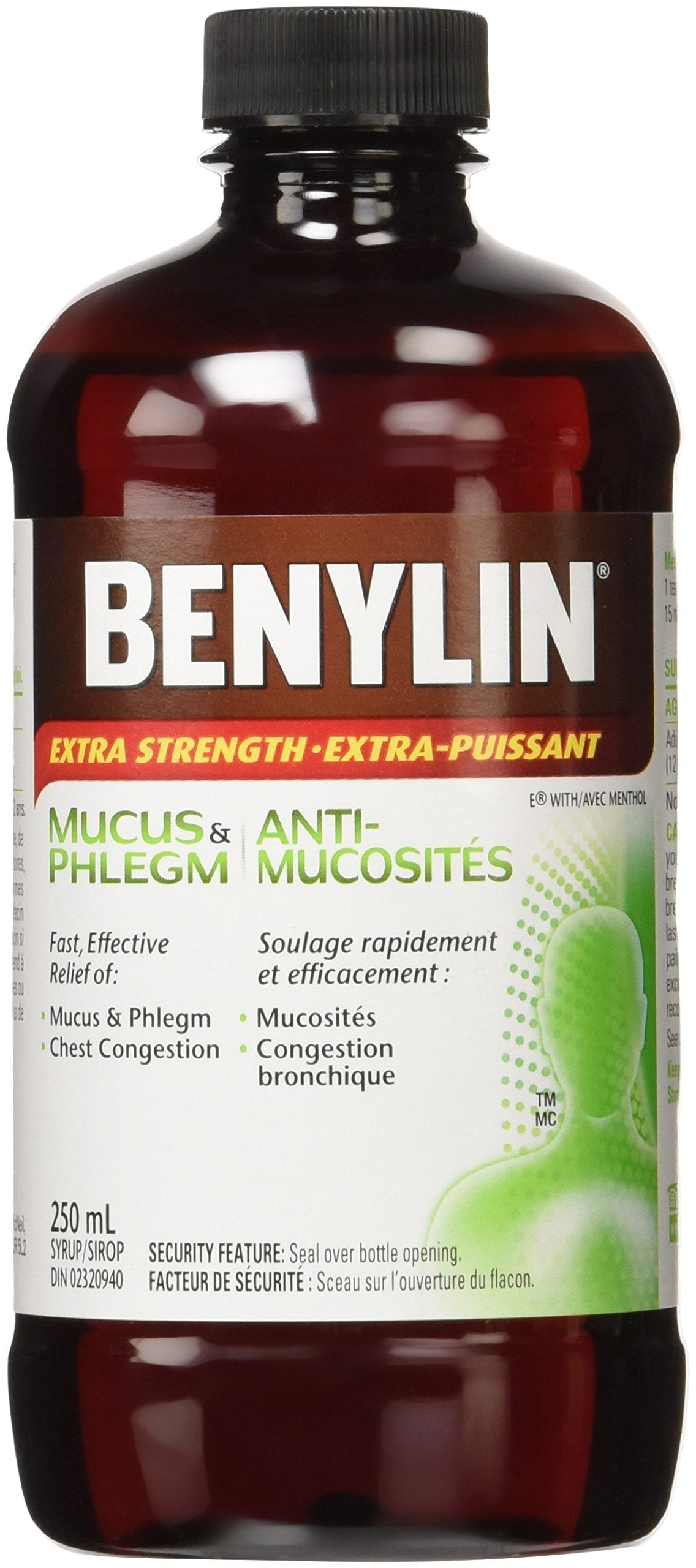 Benylin Extra Strength Mucus & Phlegm Syrup - 250ml