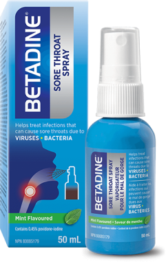 Betadine Sore Throat Spray - Mint - 50ml