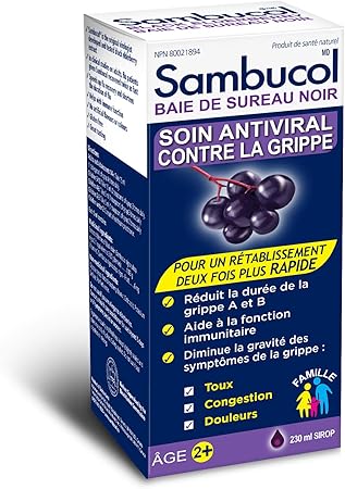 Black Elderberry Anti-Viral Flu Care Syrup