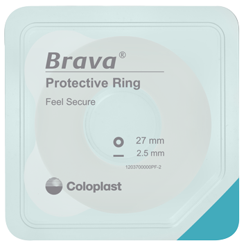 Bx/10 Brava Wide Adhesive Protective Rings 18mm Id 64mm Od 4.2mm Thick
