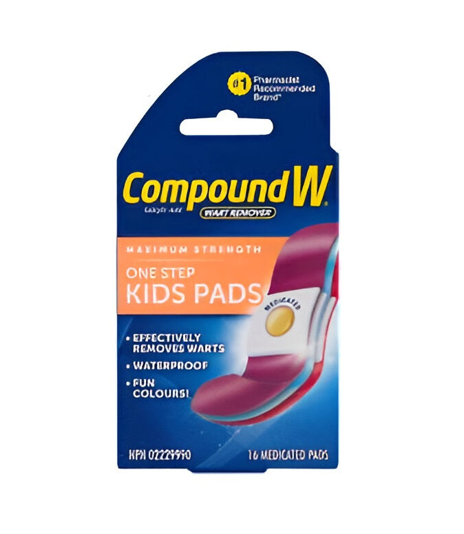 COMPOUND W PADS KIDS 16COMPOUND W PADS KIDS 16