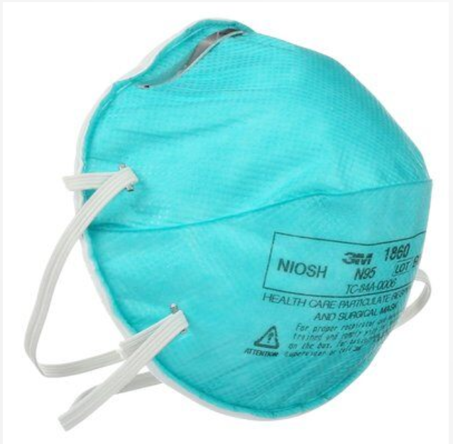 Mask, Face, N95 Particulate Respirator and Surgical 20/Box