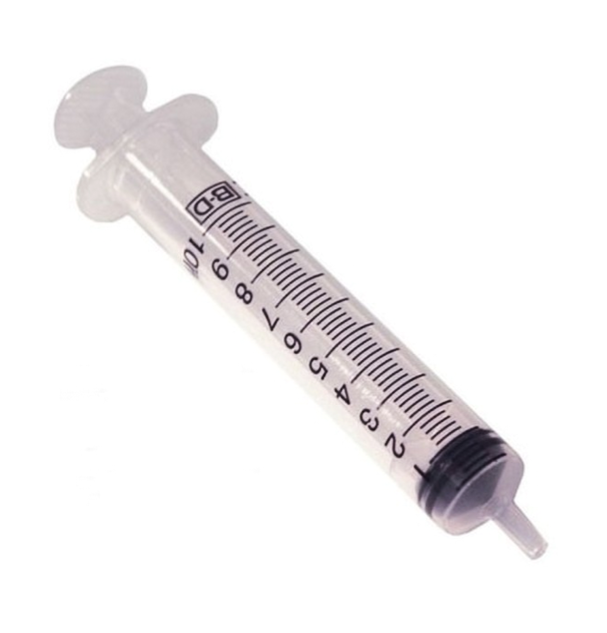Syringe Only, 10cc Slip Tip - 200/Box