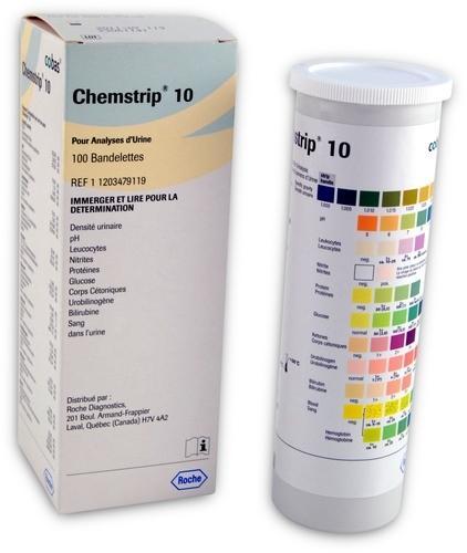 Chemstrip 10 Urine Test Strips