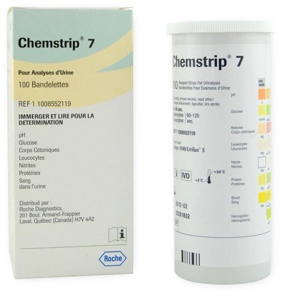 Chemstrip 7 Test Strips