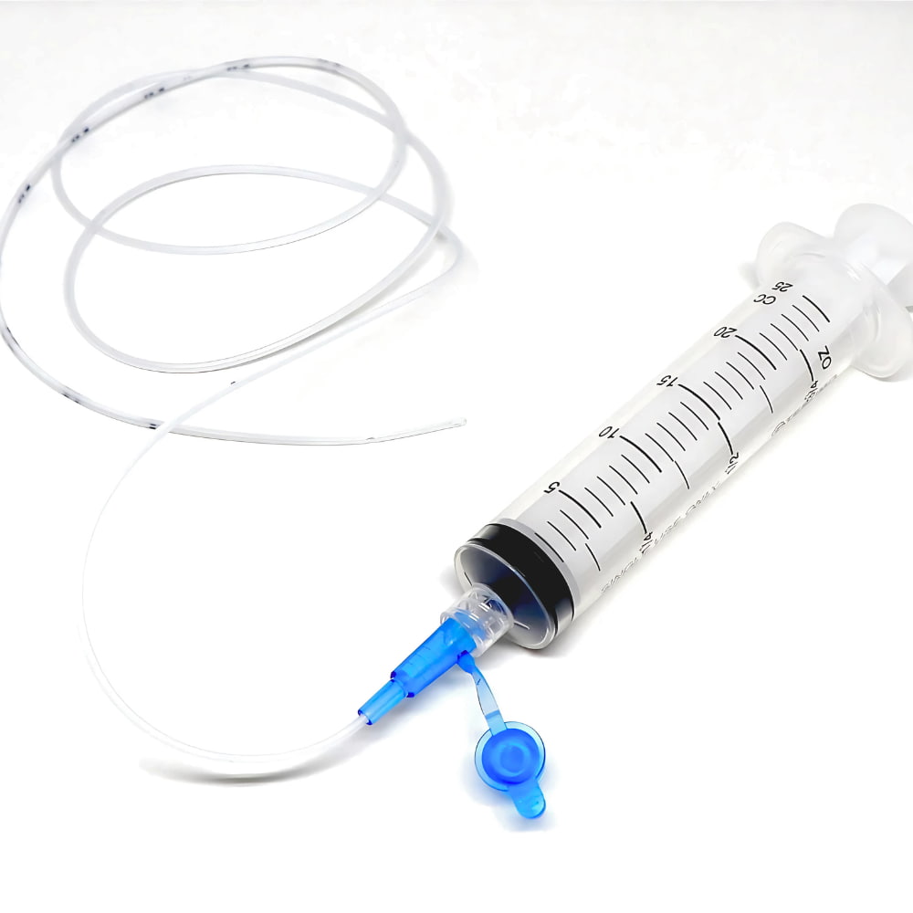 Compatible with standard syringes