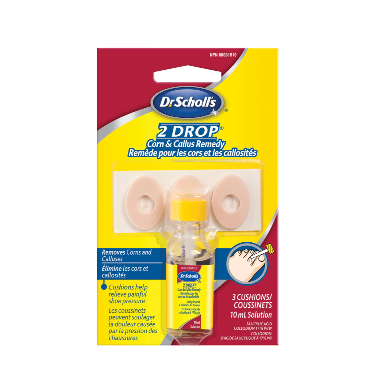 Dr. Scholl's 2 Drop Corn & Callus Remedy