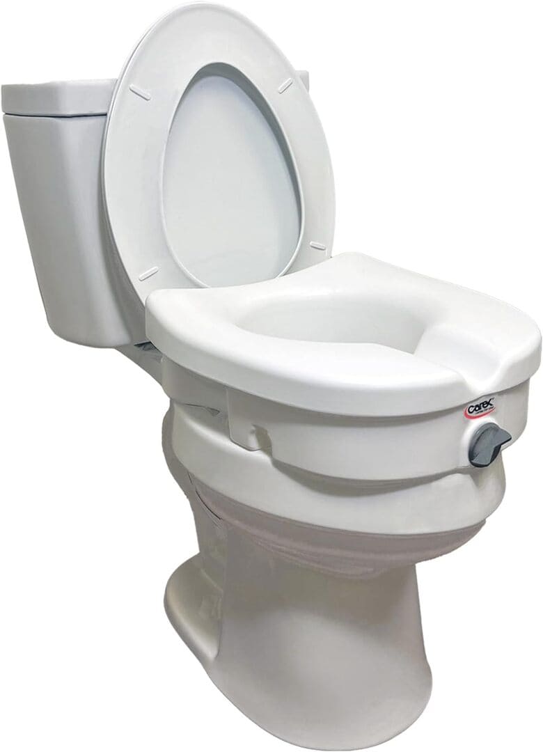 E-Zlock raised Toilet Seat