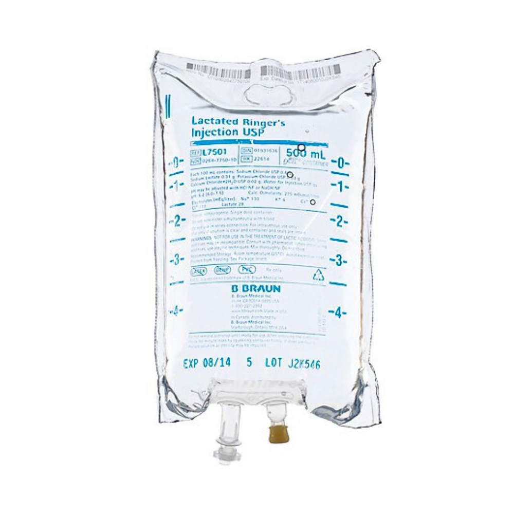 EXCEL® IV Container, Lactated Ringer's Injection USP, 500mL
