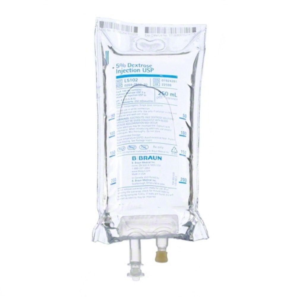 EXCEL® IV Container, Dextrose Injection USP, 5%, 250mL