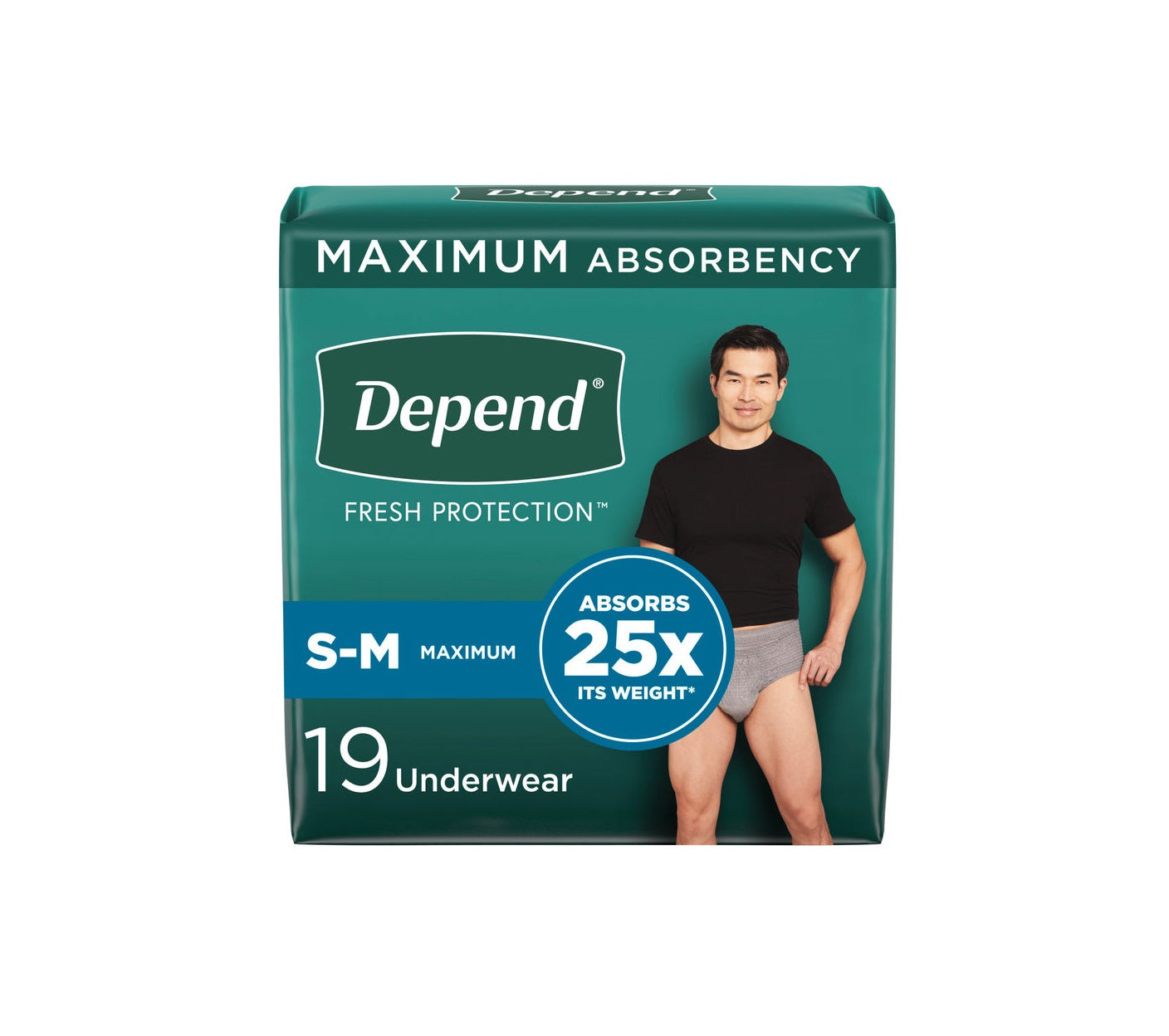 FIT-FLEX Incontinence Underwear for Men, Maximum Absorbency