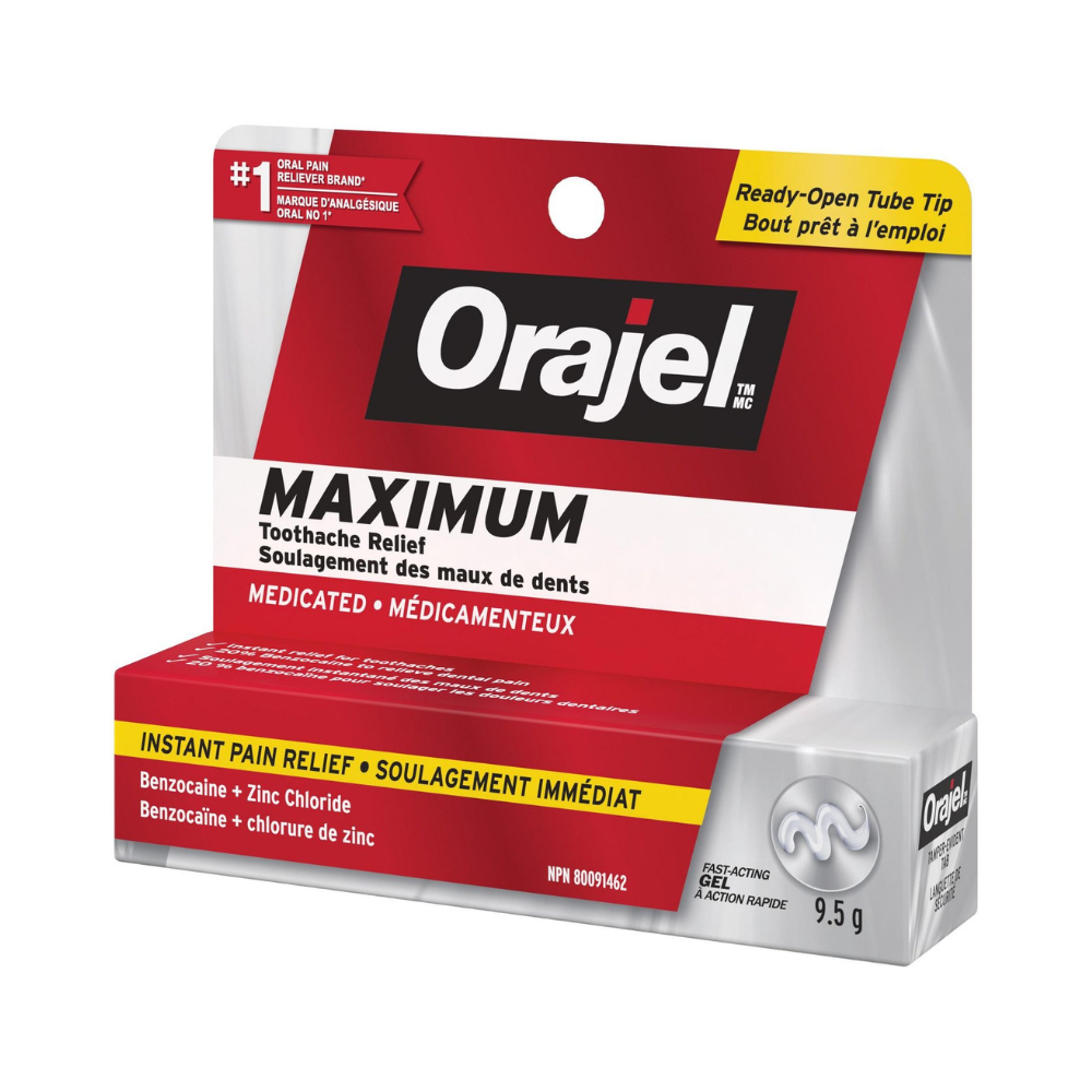 Fast-Acting Gel for Tooth Pain | Maximum Strength