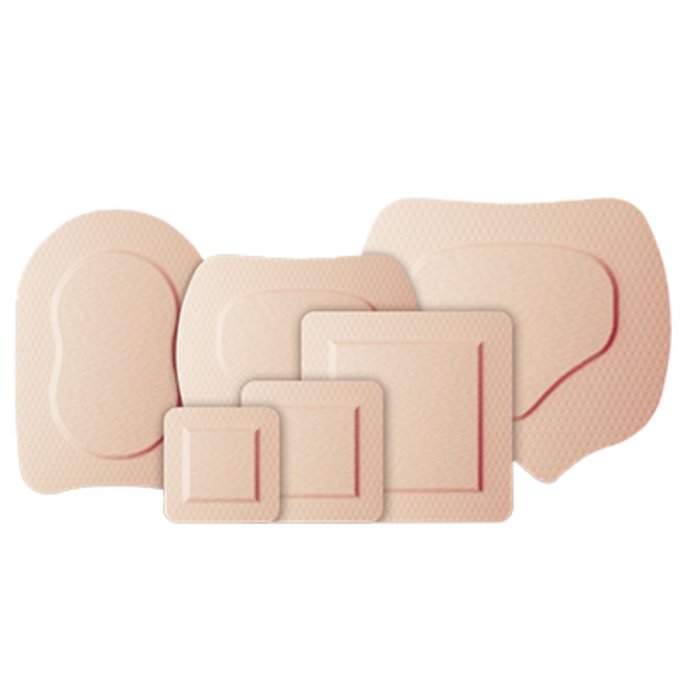 Bx/10 Aquacel Pro Adhesive Foam Dressing 19.8cm X 14cm Hydrofiber Silicone Waterproof Film Latex-fre