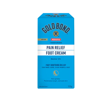 Gold Bond Medicated Pain Relieving Foot Cream - 113g