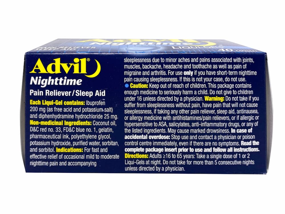 Advil Nighttime Liqui-Gels - 40s